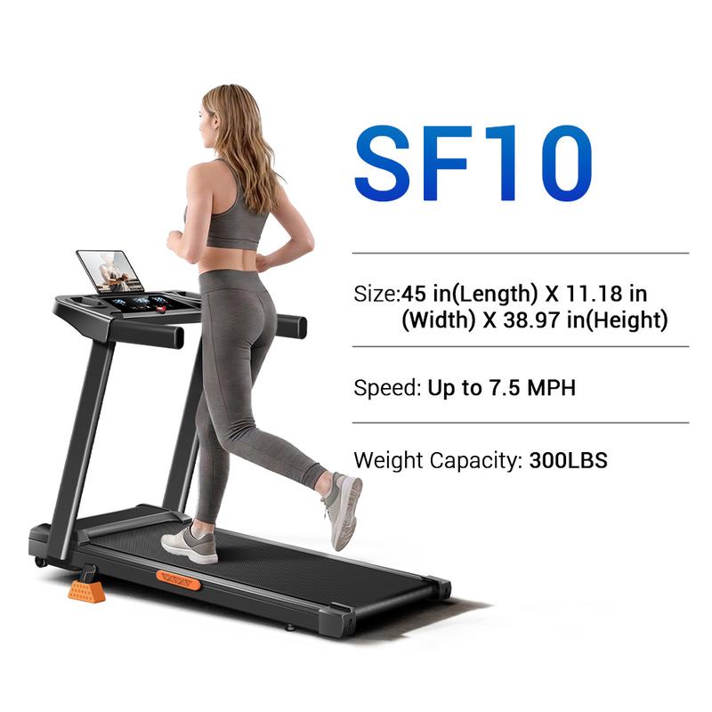 16% Incline Foldable Home Cardio Treadmill