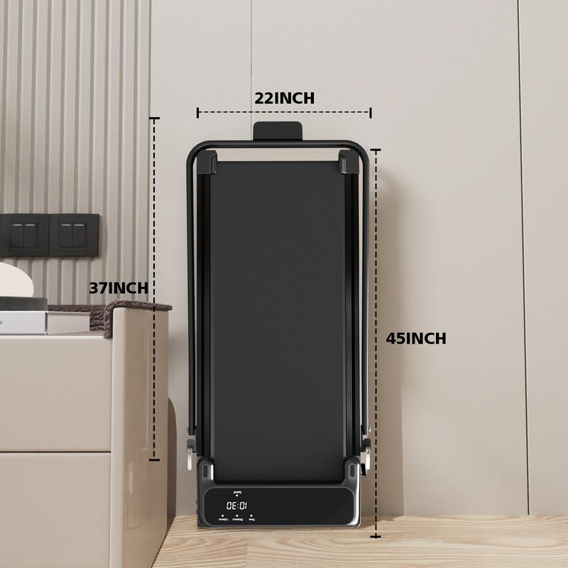 Adjustable Incline Foldable Home Treadmill