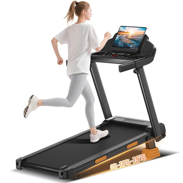 16% Incline Foldable Home Cardio Treadmill