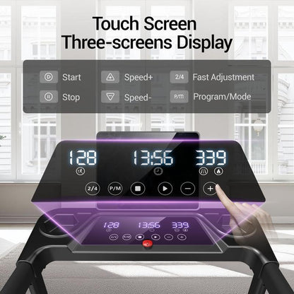 16% Incline Foldable Home Cardio Treadmill