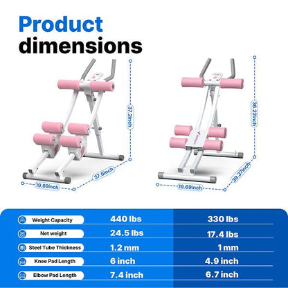 Dual Track Core Ab Trainer
