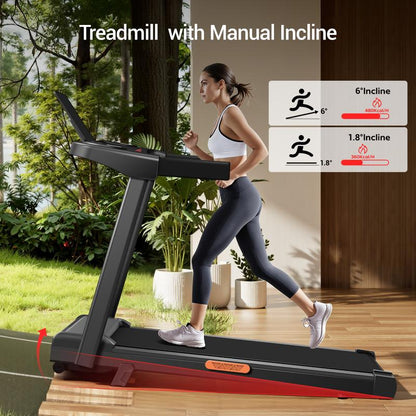 16% Incline Foldable Home Cardio Treadmill