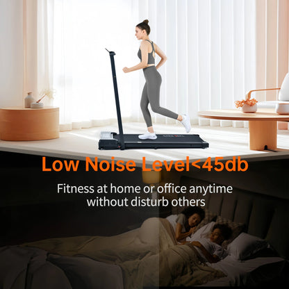 2-in-1 Foldable Home Treadmill