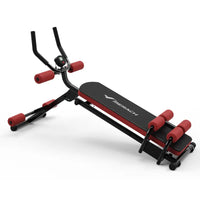 Black&Red-2 in 1 Ab Bench