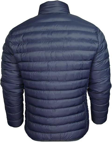 Men's Insulated Funnel Neck Quilted Puffer Jacket