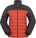 Mens Padded Jacket - Water-resistant, Warm & Iso therm Puffer Coat with Padded
