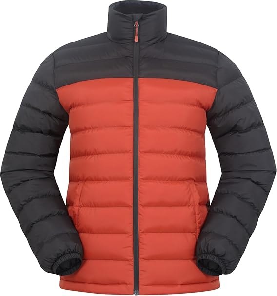 Mens Padded Jacket - Water-resistant, Warm & Iso therm Puffer Coat with Padded