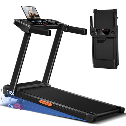 16% Incline Foldable Home Cardio Treadmill